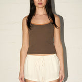 Winnie Cami - Clove Brown / Toasted Apricot