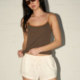 Winnie Cami - Clove Brown / Toasted Apricot
