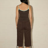 Winnie Cami - Walnut/Blue