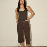 Winnie Cami - Walnut/Blue