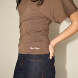 Slouch Top - Mocha Mushroom