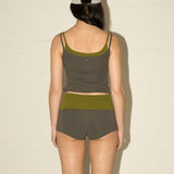 Layer Shorts - Ash/Green