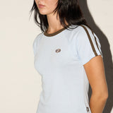 Soccer Shirt - Daydream Blue / Brown