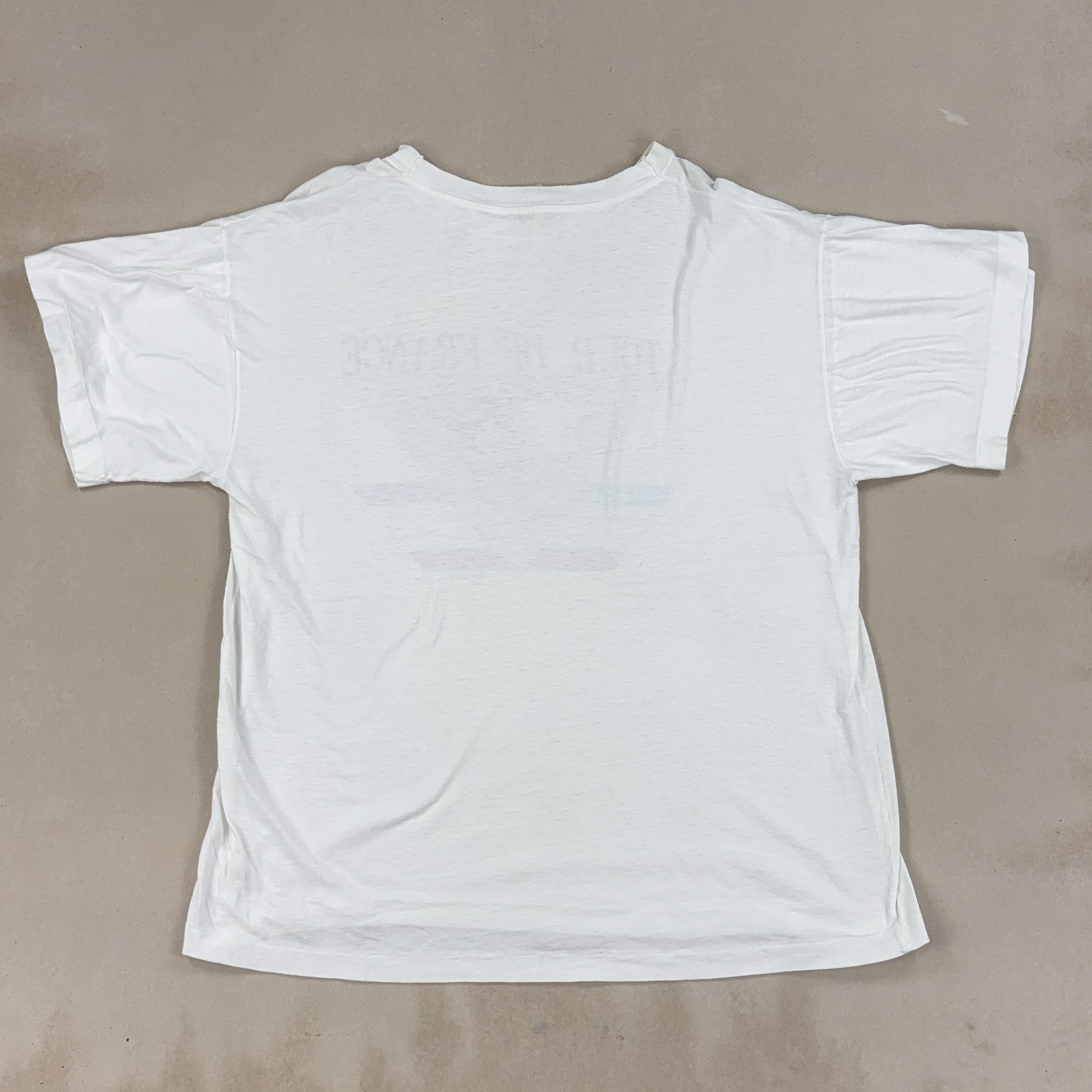 'TOUR DE FRANCE' WHITE TEE - LARGE