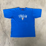 NIKE ITALIA TSHIRT BLUE LARGE