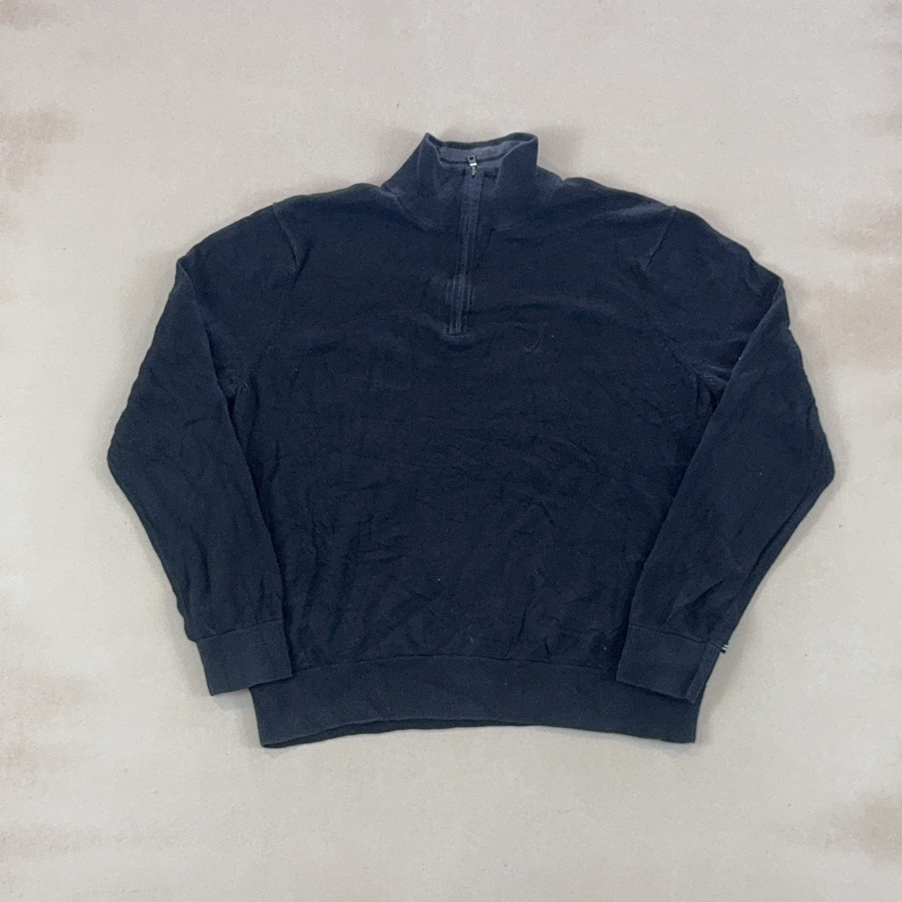 NAUTICA LIGHT WEIGHT QUARTER ZIP - MEDIUM