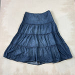 JONES WEAR JEANS DENIM SKIRT - LARGE