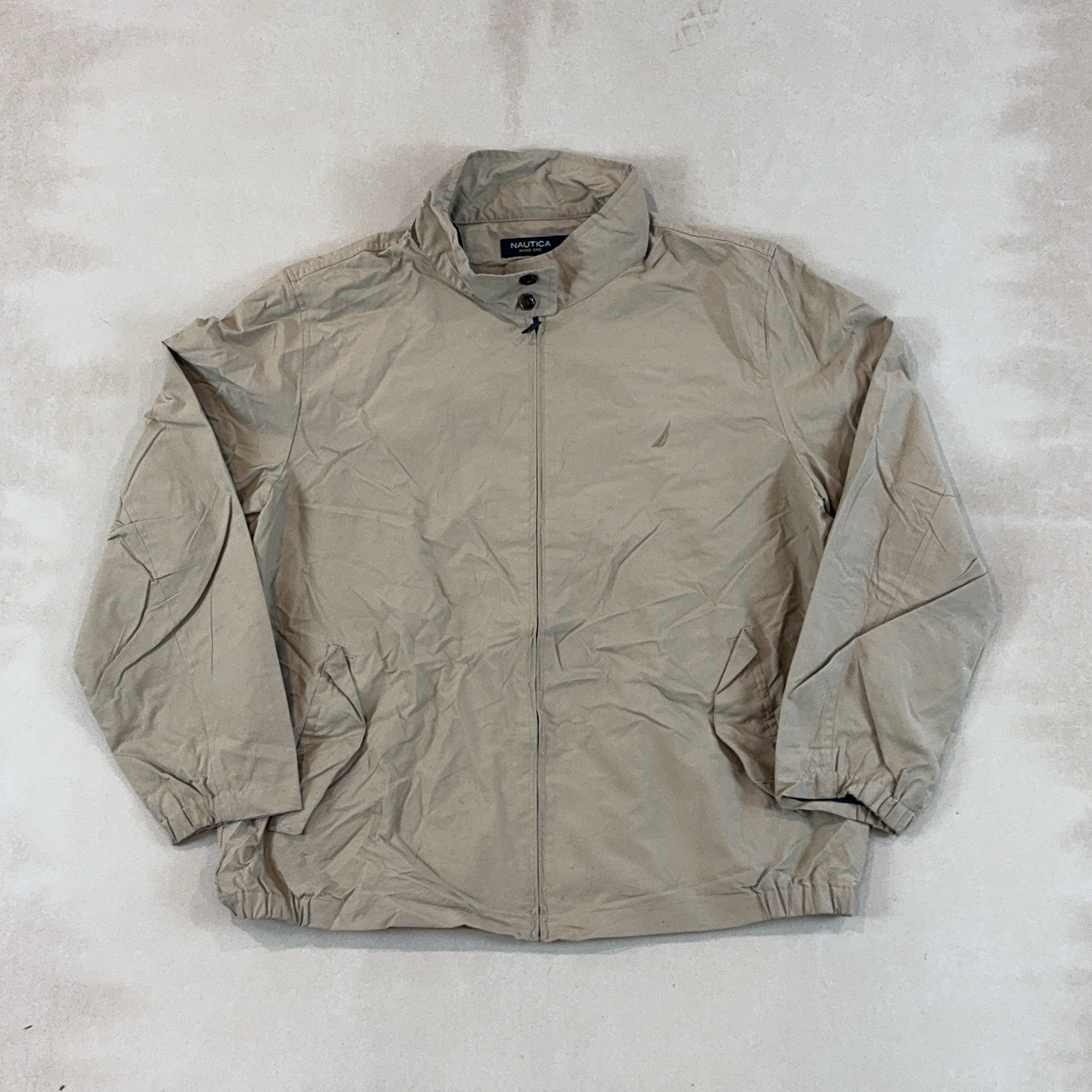 NAUTICA BEIGE JACKET - X LARGE
