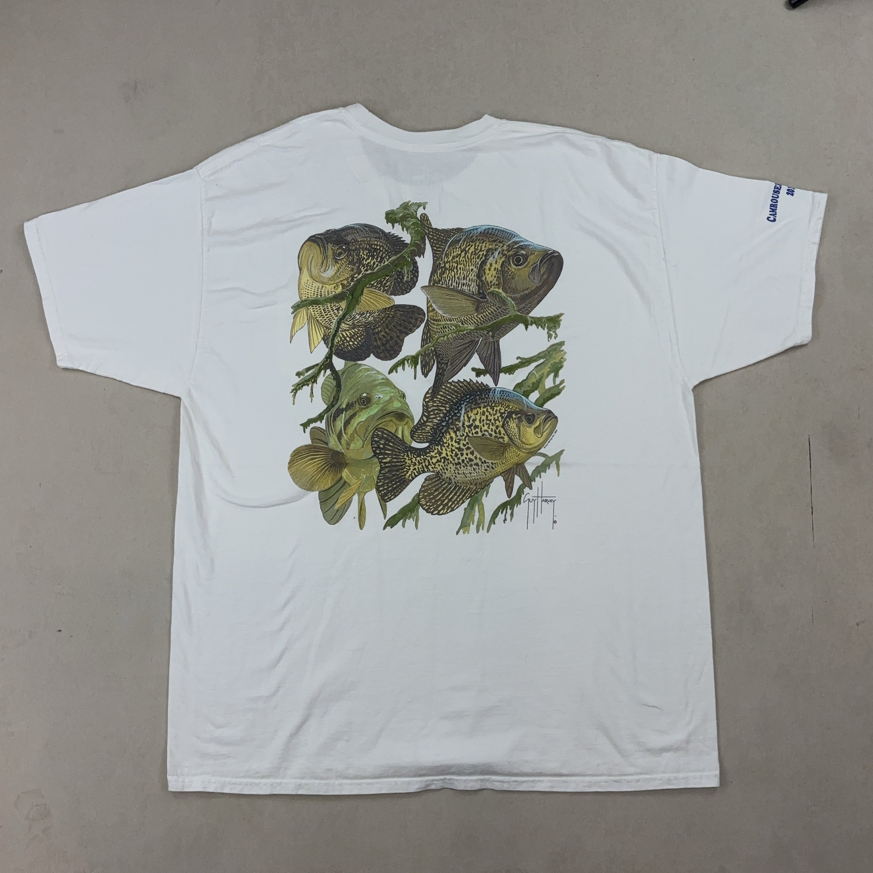 'GUY HARVEY' GRAPHIC TEE - 2X LARGE
