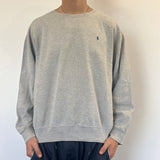 GREY RALPH LAUREN CREW X LARGE
