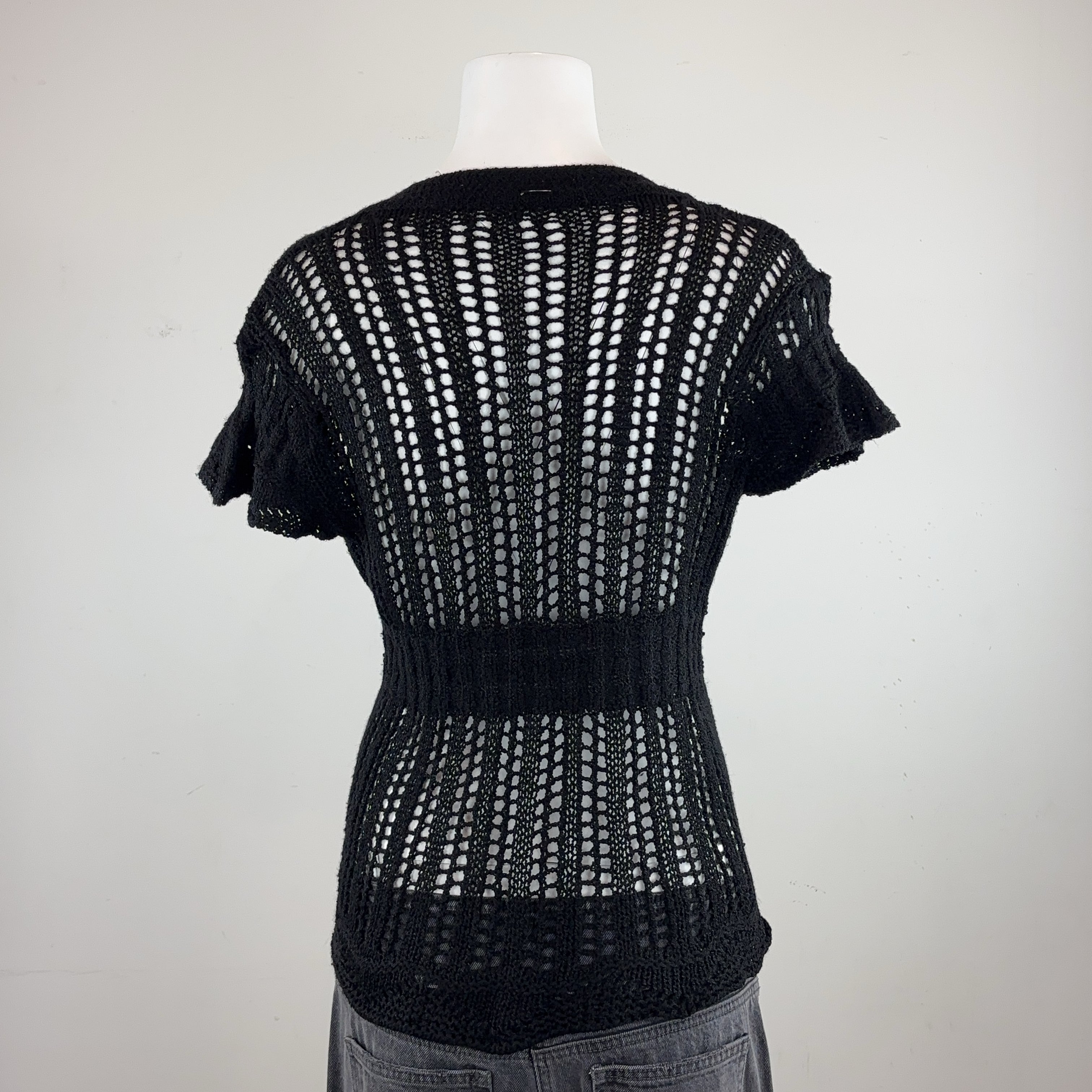 CROCHET TIE UP TOP - MEDIUM