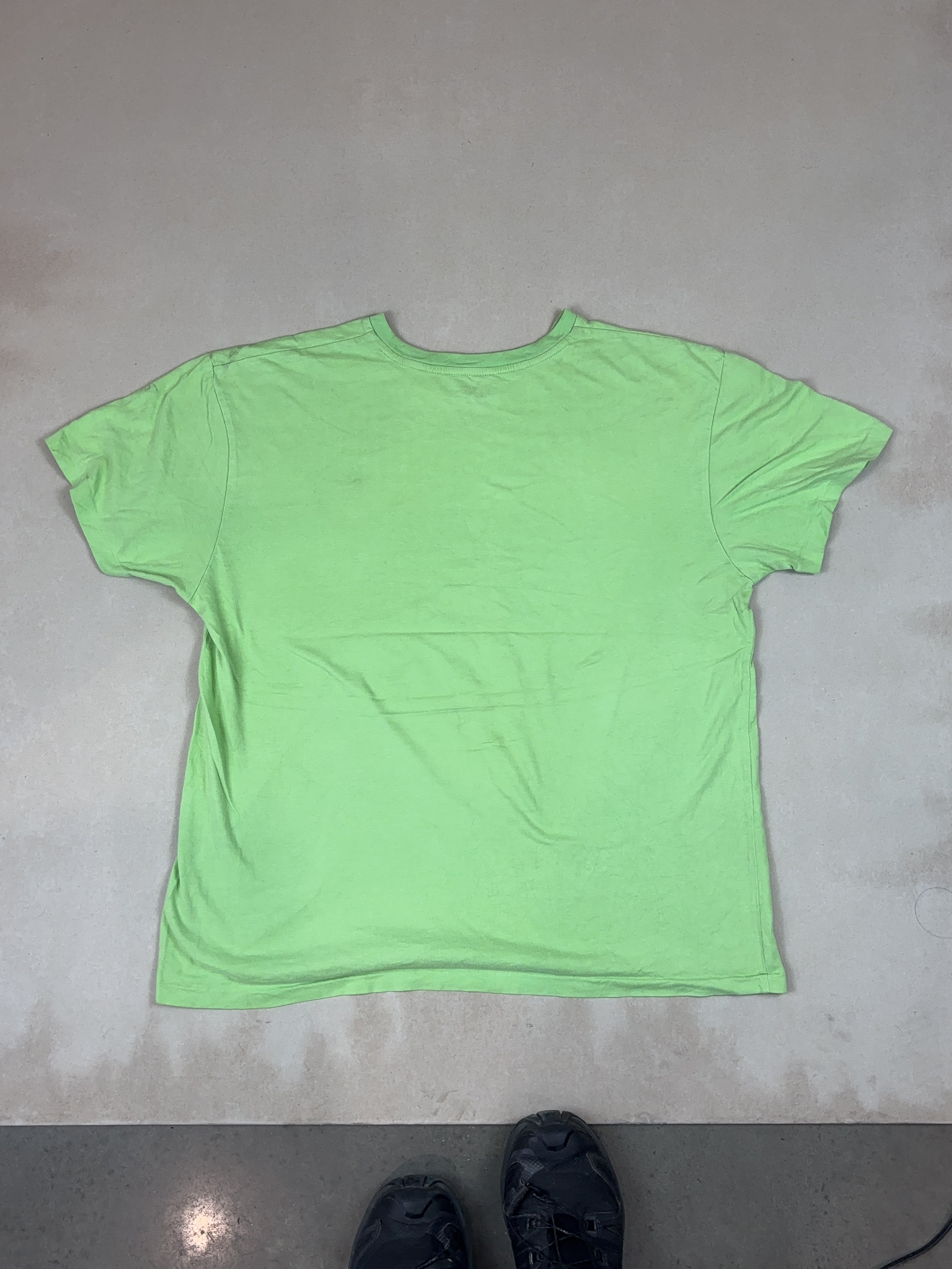 RALPH LAUREN LIME GREEN TEE - MEDIUM
