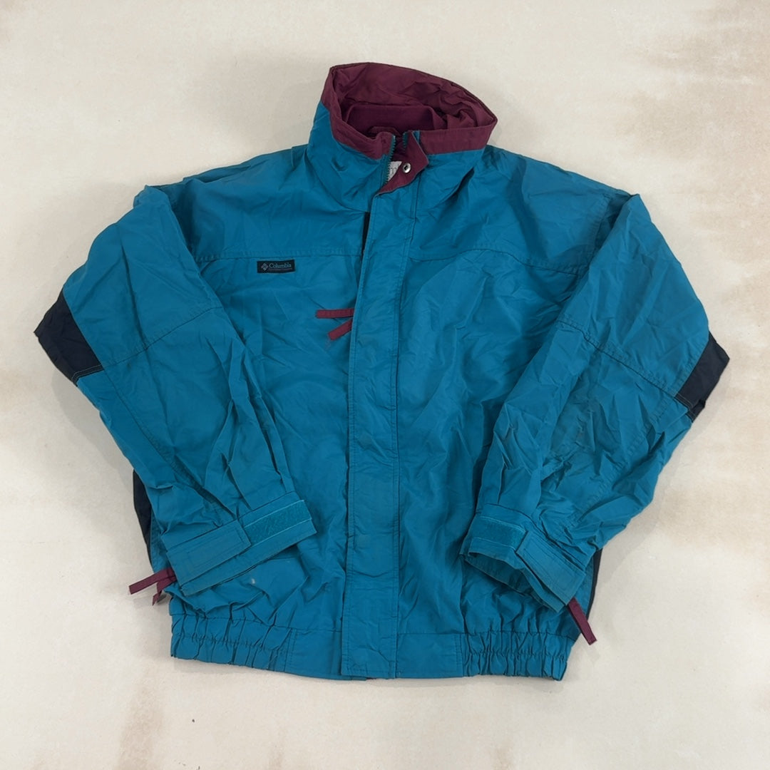COLUMBIA TEAL JACKET - LARGE