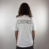 WHITE BILLABONG TEE - LARGE