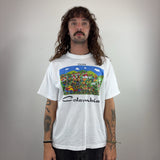 GRAPHIC WHITE TEE - MEDIUM