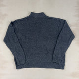 CHAPS GREY MARLE KNIT - X LARGE