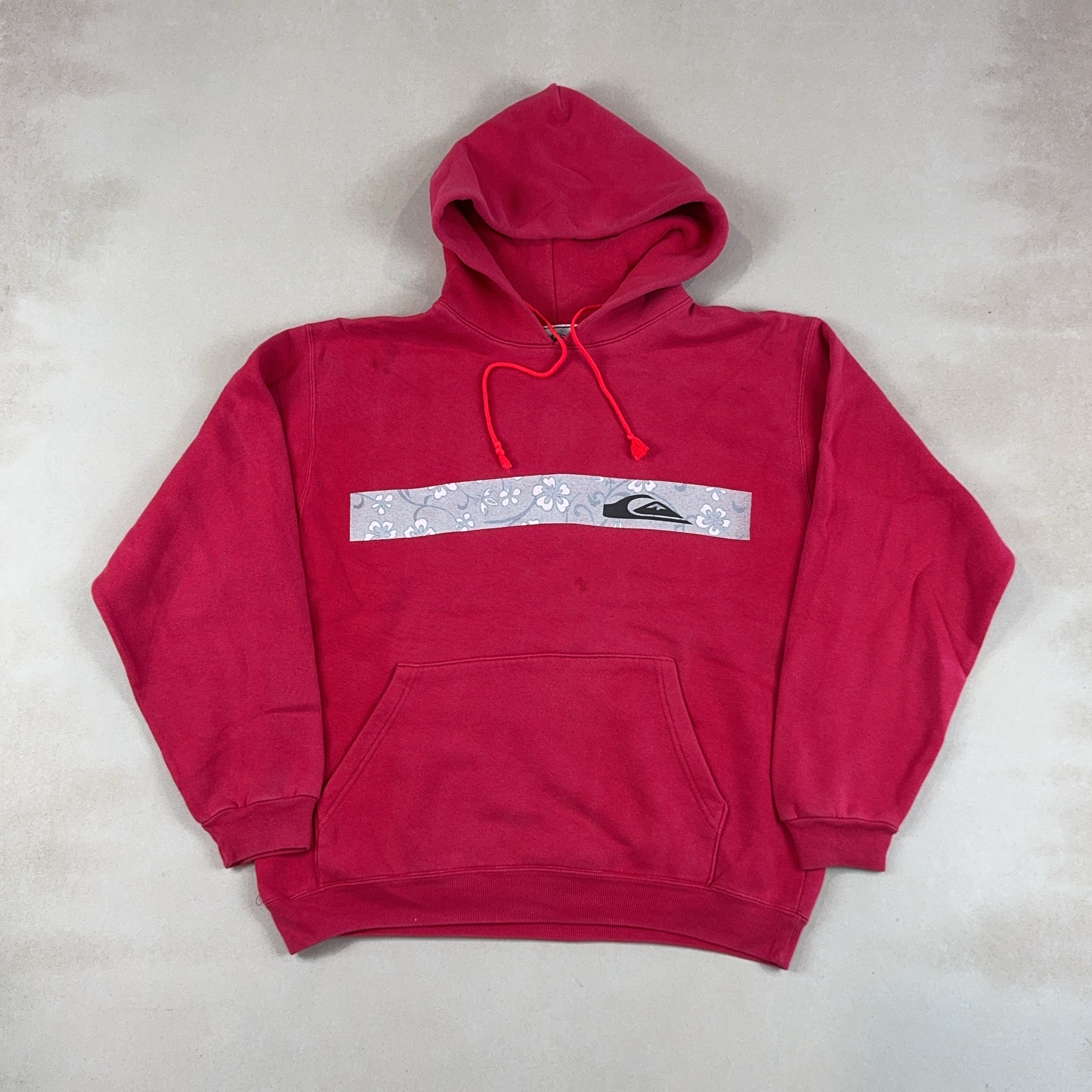 QUIKSILVER HOODIE - LARGE