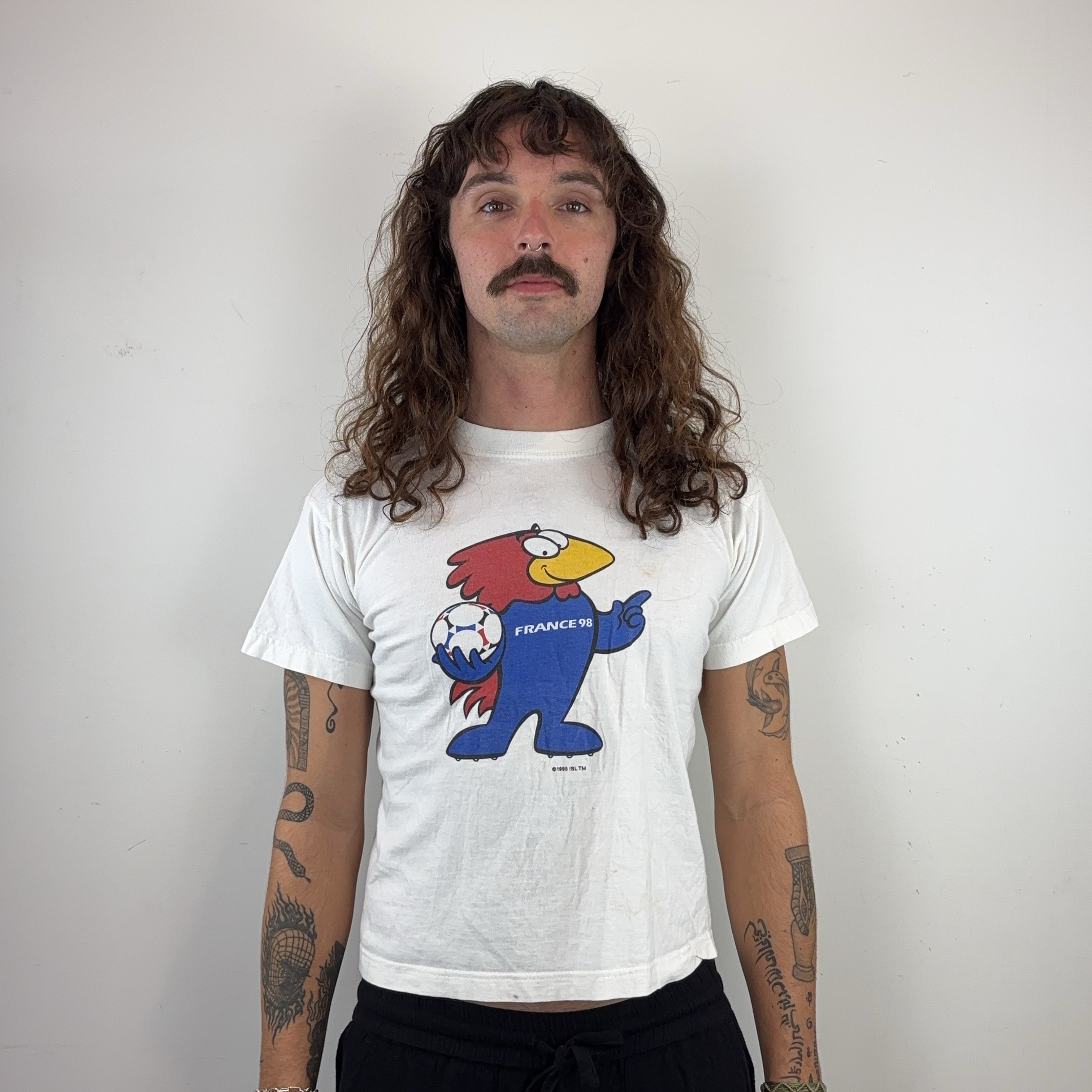 GRAPHIC 'FRANCE '98' TEE - X SMALL