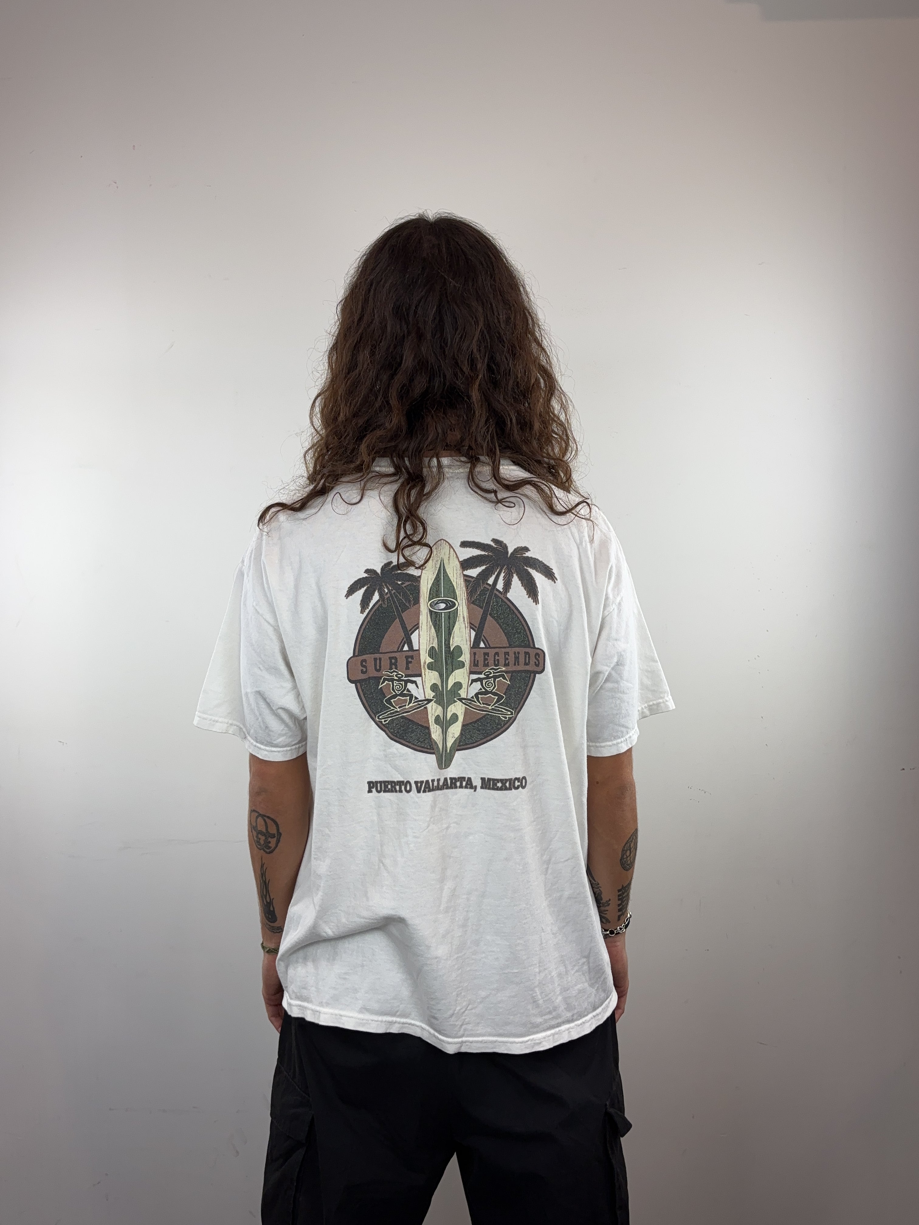 GRAPHIC SURF TEE - X LARGE