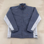 QUIKSILVER GREY JACKET - LARGE