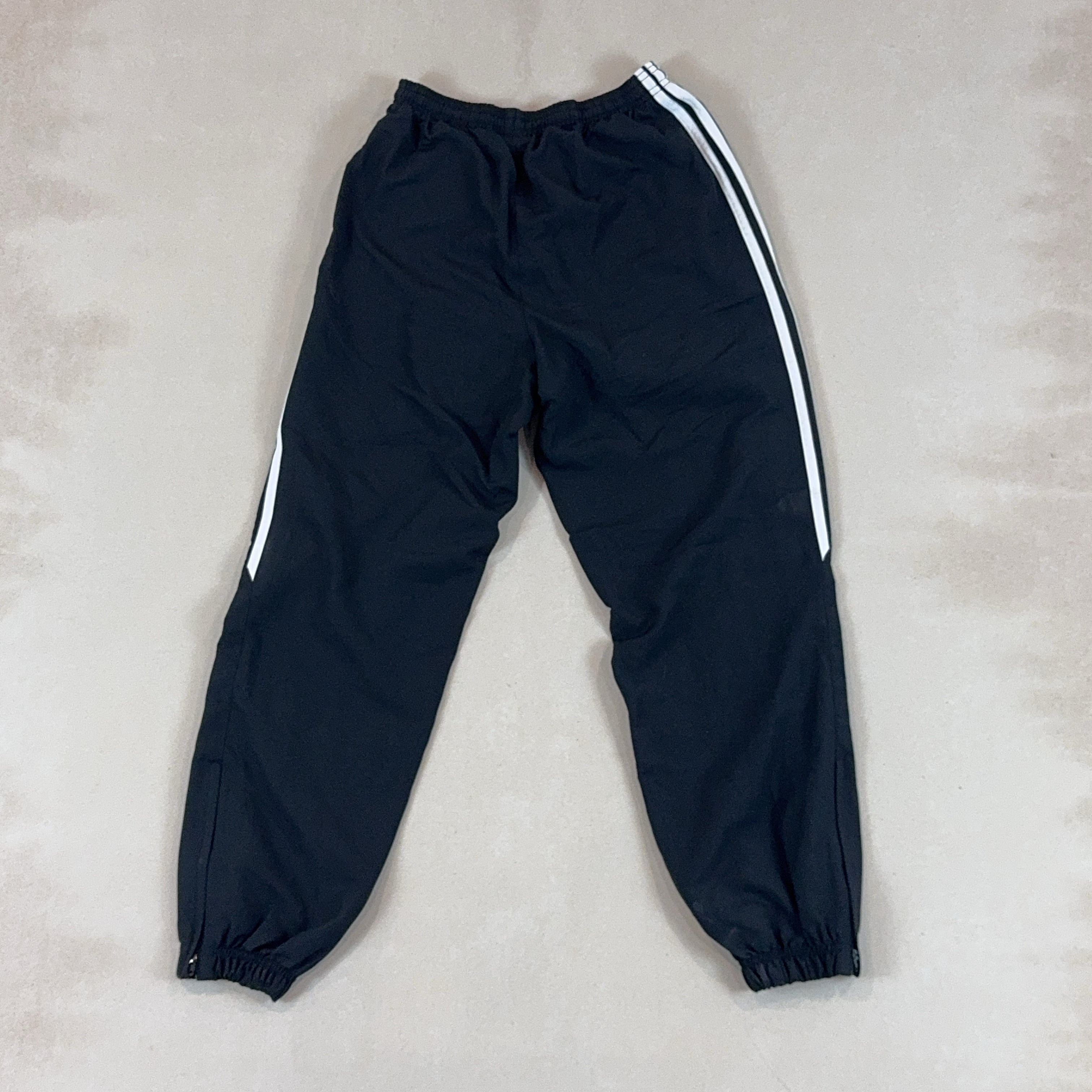 ADIDAS HALF STRIPE SPORT PANTS - SMALL