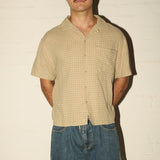Big Short Sleeve Shirt - Dune Check