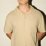 Big Short Sleeve Shirt - Dune Check
