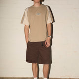 Club Maui Tee - Cookie Dough/Surf Wax White