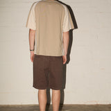 Club Maui Tee - Cookie Dough/Surf Wax White