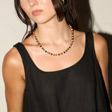 Earth Necklace - Wooden Beads