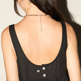 Earth Necklace - Wooden Beads