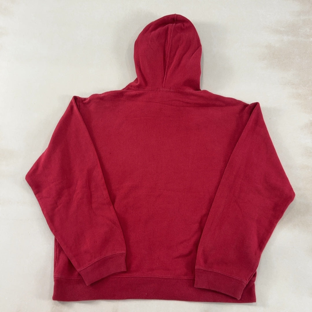 GAP RED HOODIE - LARGE