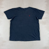 POLO RALPH LAUREN BLACK TEE - X LARGE