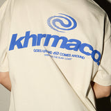 Lenny Tee - Khrma Co Navy - Ivory