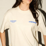 Lenny Tee - Khrma Co Navy - Ivory