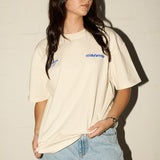 Lenny Tee - Khrma Co Navy - Ivory