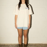 Lenny Tee - Khrma Co Navy - Ivory
