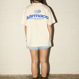 Lenny Tee - Khrma Co Navy - Ivory