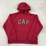 GAP RED HOODIE - LARGE