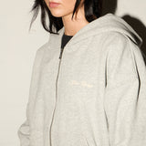 Comfy Zip Hood - Salty Marle