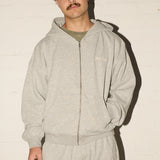 Comfy Zip Hood - Salty Marle