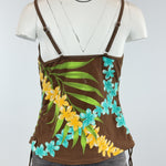 VINTAGE PALMS TANKINI - LARGE