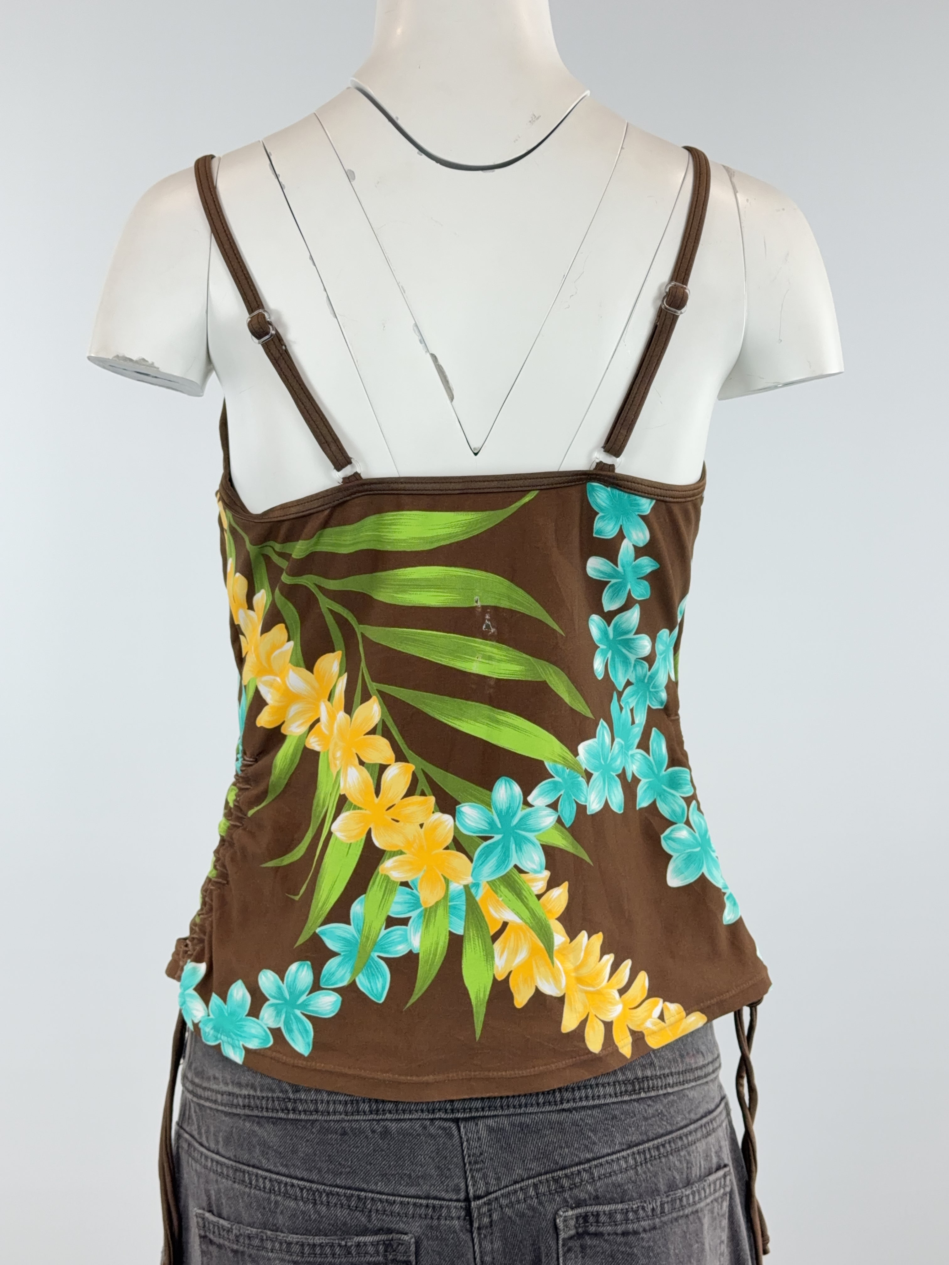 VINTAGE PALMS TANKINI - LARGE