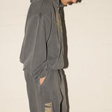 Scar Zip Hood - Salty Navy