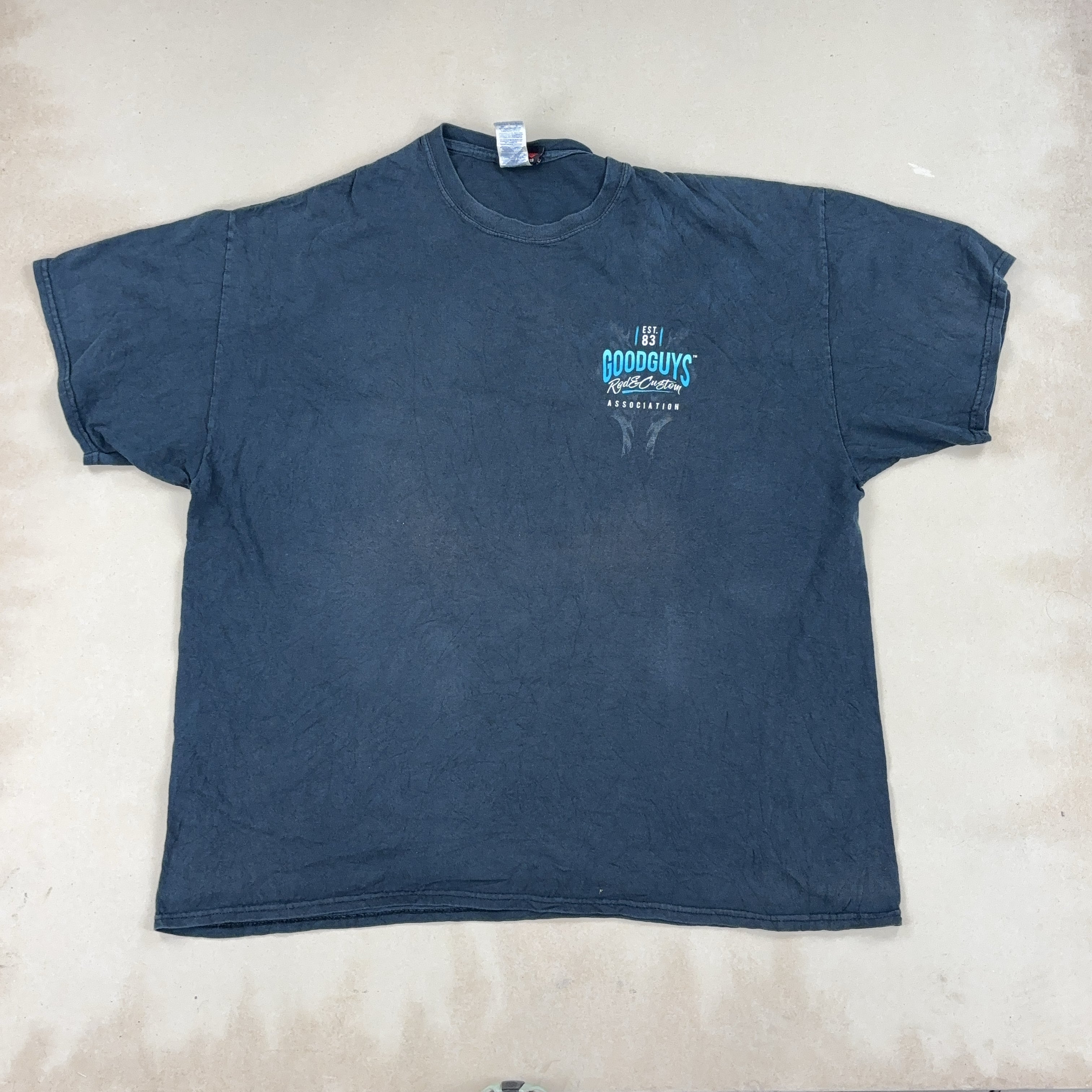 GOODGUYS NAVY BLUE TEE - 2X LARGE