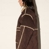 Crater Reversible Jacket - Dark Choc
