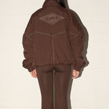 Pipeline Jacket - Diamond - Coffee Bean/Fawn
