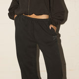 Sunday Trackies - Washed Black