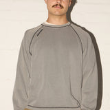 Contrast LS Tee - Gunpowder