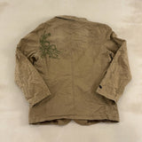 QUICKSILVER TAN JACKET - LARGE